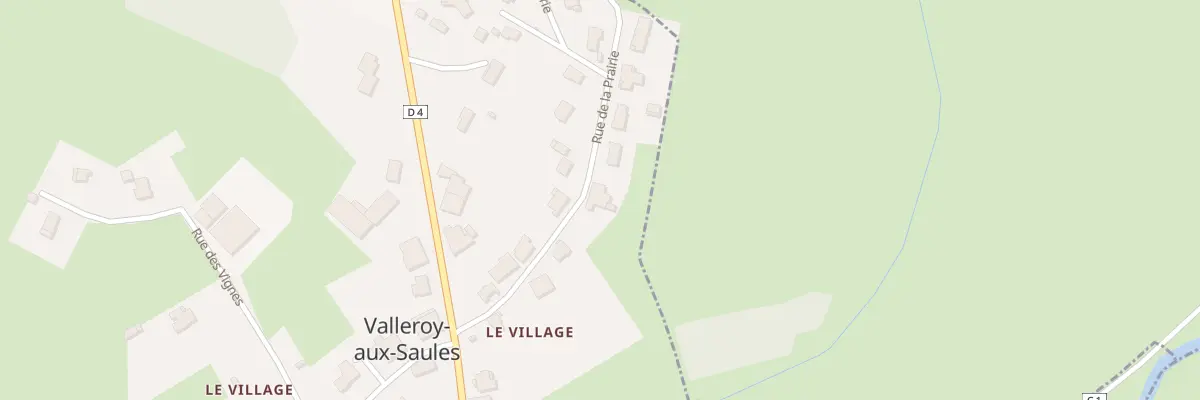 Plan du 148 Rue de la Prairie à Valleroy-aux-Saules