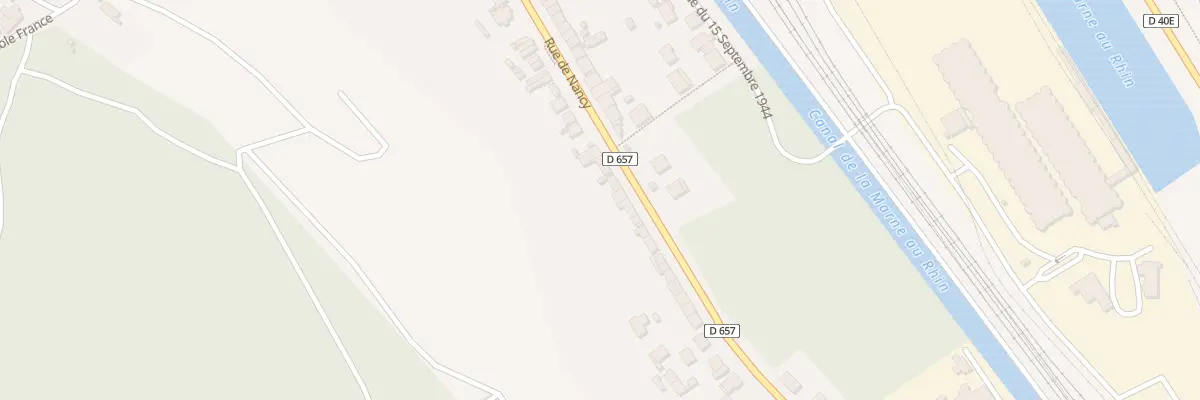 Plan du 74 Rue de Nancy à Frouard