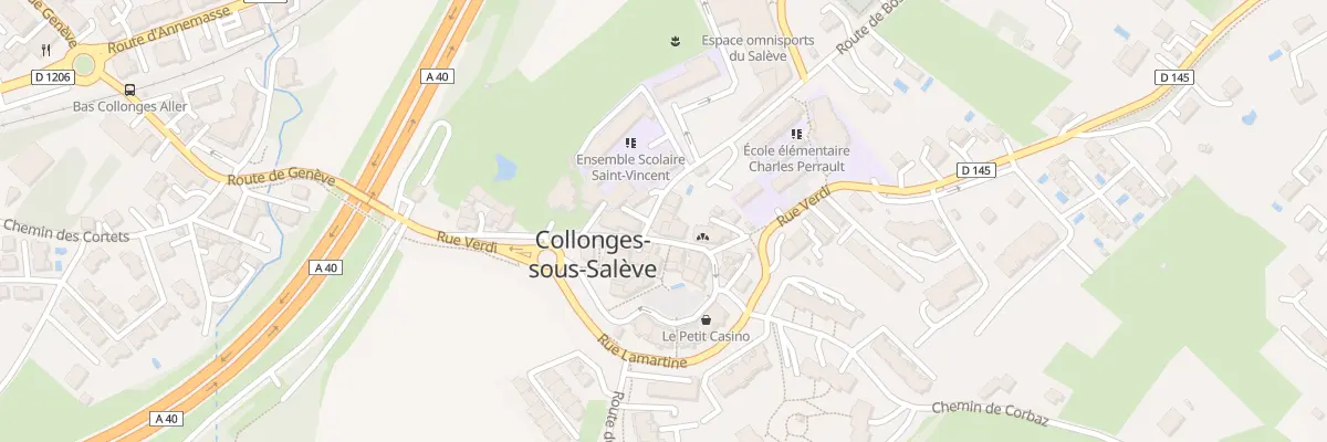 Plan du 199 Rue Verdi à Collonges-sous-Salève