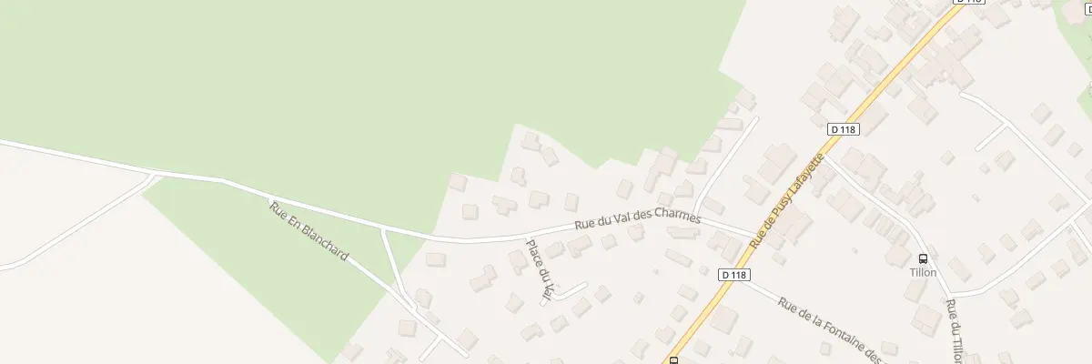 Plan du 16A Rue du Val des Charmes à Pusy-et-Épenoux