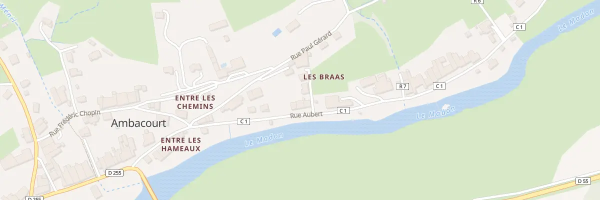 Plan du 173 Rue Aubert à Ambacourt