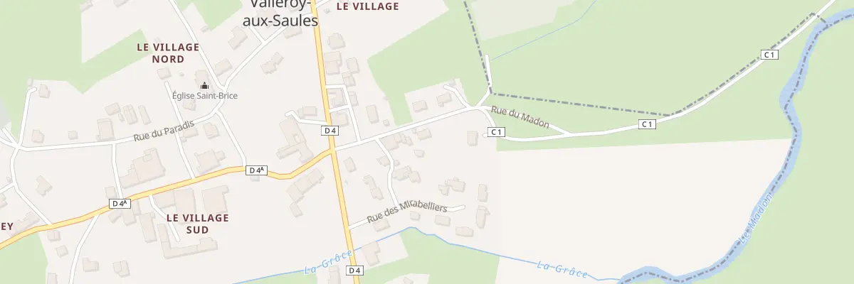 Plan du 96 Rue du Madon à Valleroy-aux-Saules