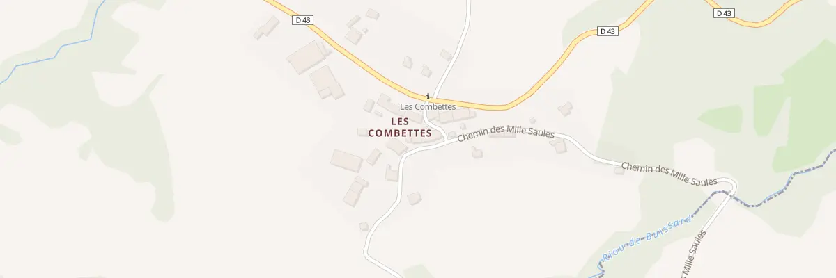 Plan du 5081 Les Combettes à Saint-Julien-en-Champsaur