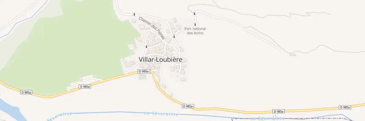 Plan du 5029 Le Village à Villar-Loubière