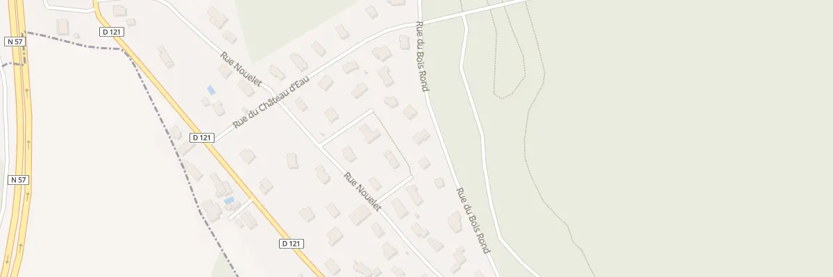 Plan du 23 Rue du Bois Rond à Vallerois-Lorioz