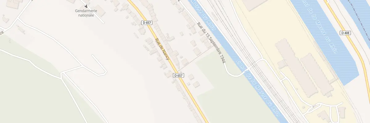 Plan du 55 Rue de Nancy à Frouard