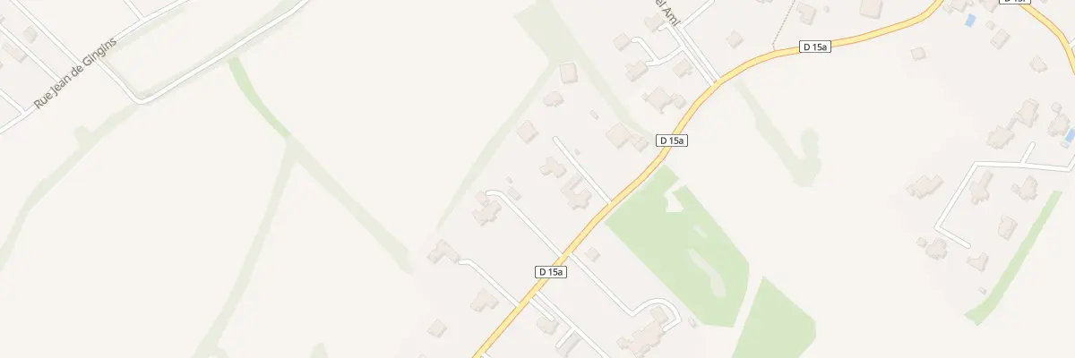 Plan du 1151 Rue Guy de Maupassant à Divonne-les-Bains