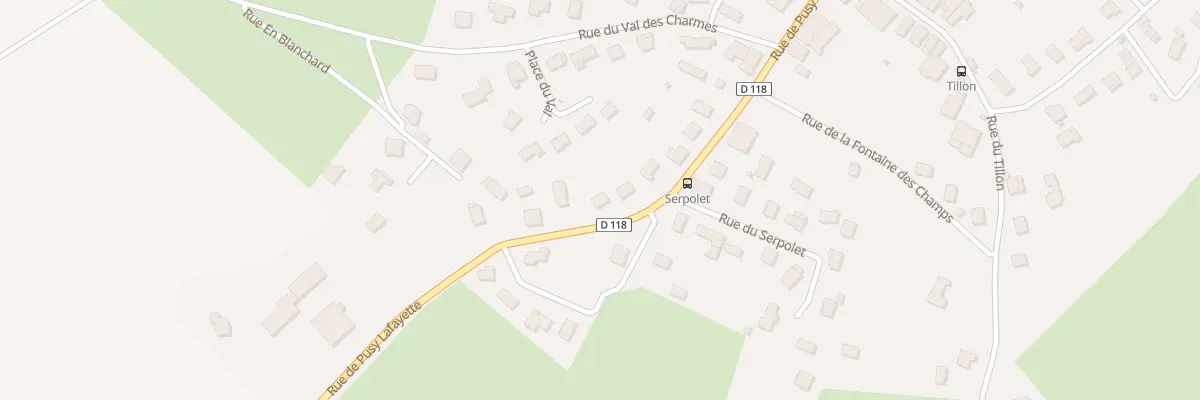 Plan du 50 Rue de Pusy Lafayette à Pusy-et-Épenoux