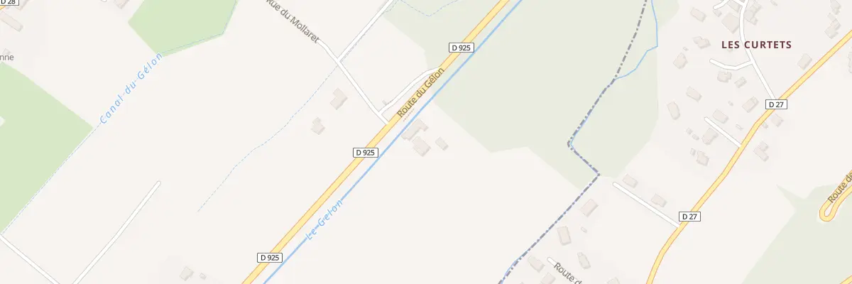 Plan du 5039 Pre Coquart à Villard-Sallet