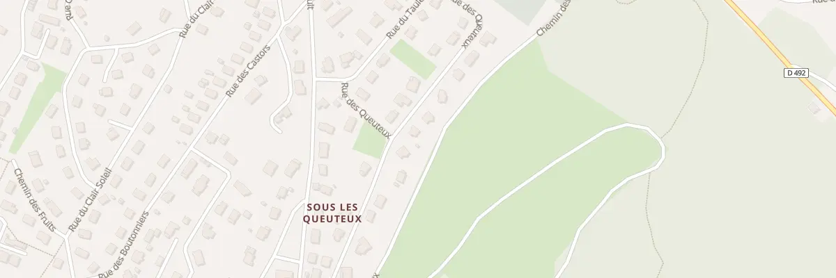 Plan du 11 Rue des Queuteux à Ornans