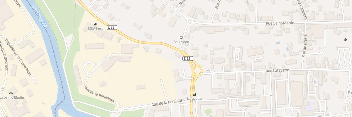 Plan du 29B Rue Lafayette à Vesoul