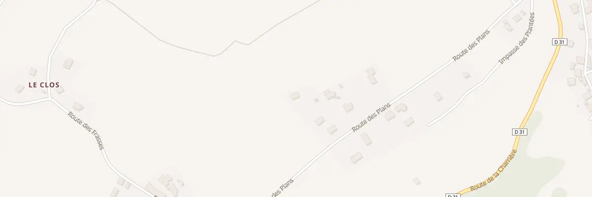 Plan du 524 Rte des Plans à Coise-Saint-Jean-Pied-Gauthier