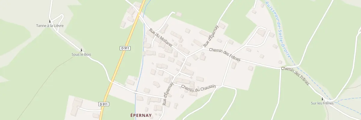 Plan du 523 Rue d’épernay à Sainte-Reine