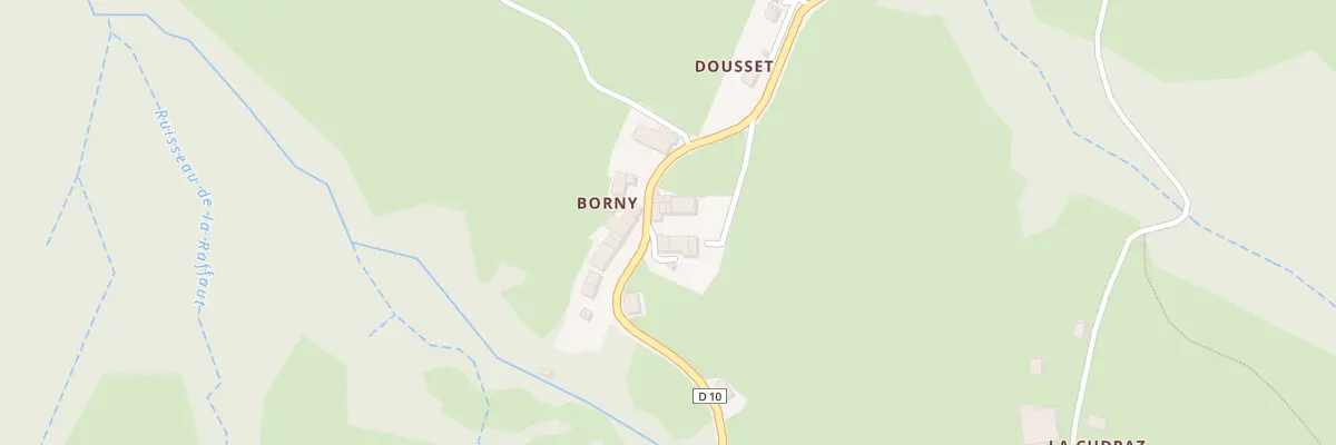 Plan du 5035 Borny à La Chapelle-Saint-Maurice