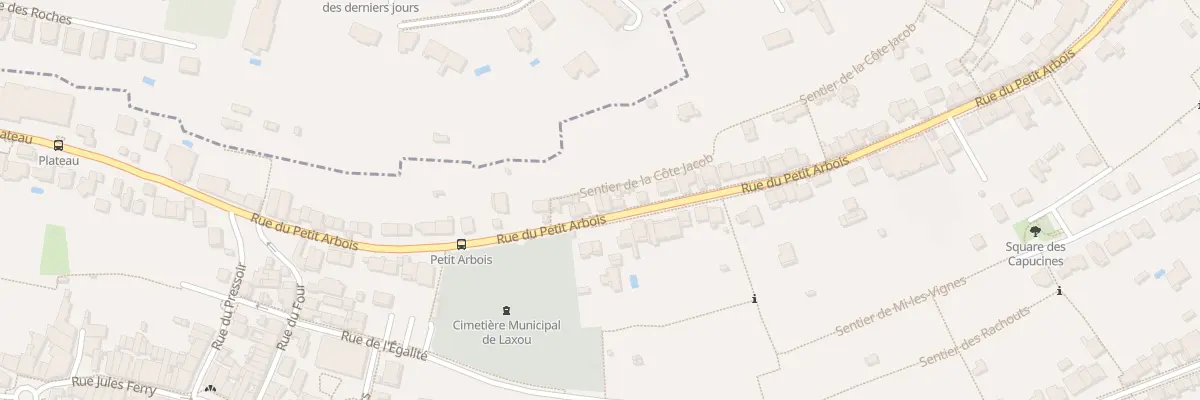 Plan du 67 Rue du Petit Arbois à Laxou
