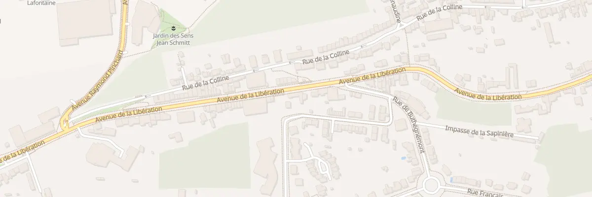 Plan du 367 Av de la Libération à Nancy