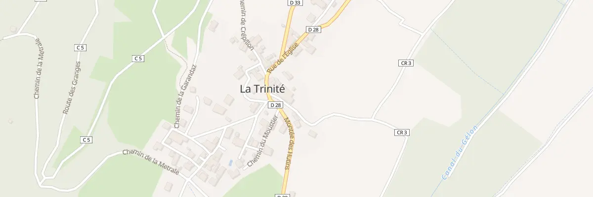 Plan du 7 Che de la Touvière à La Trinité