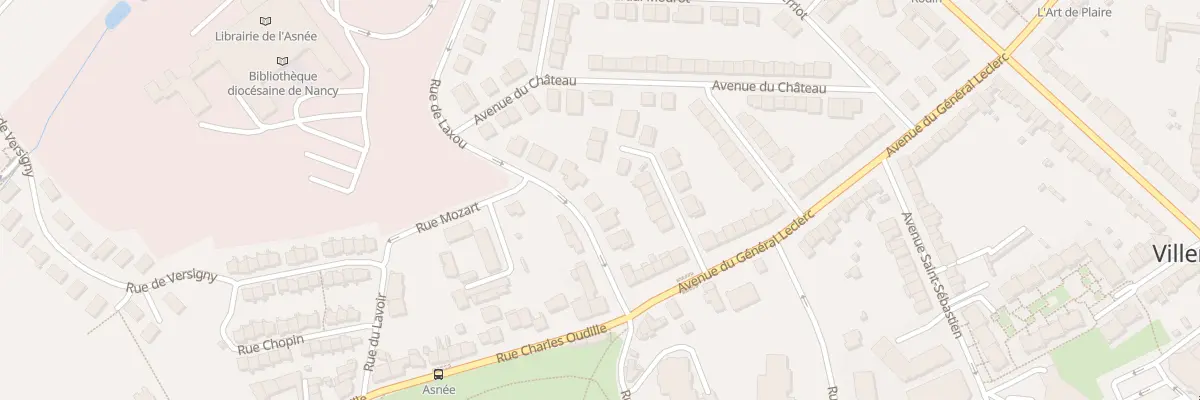 Plan du 8 Rue de Laxou à Villers-lès-Nancy