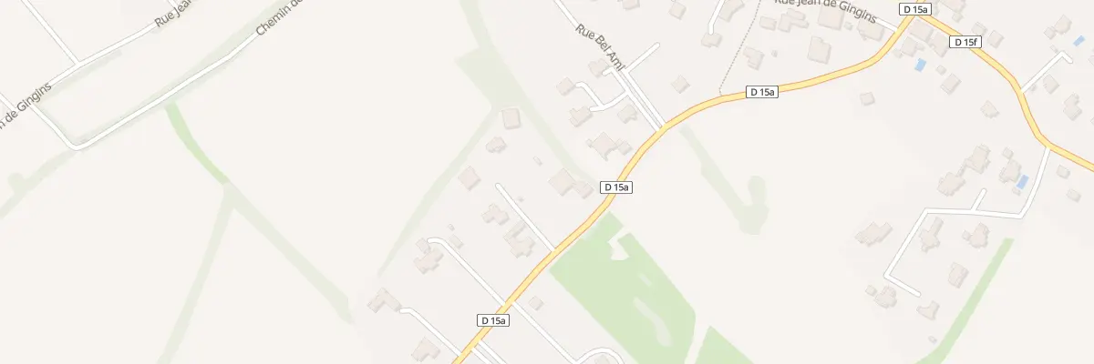 Plan du 1199 Rue Guy de Maupassant à Divonne-les-Bains