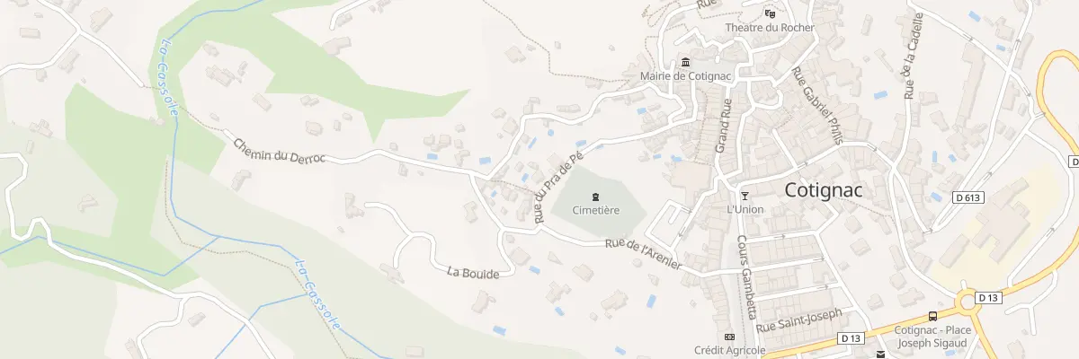 Plan du 6215 Les Jardins à Cotignac