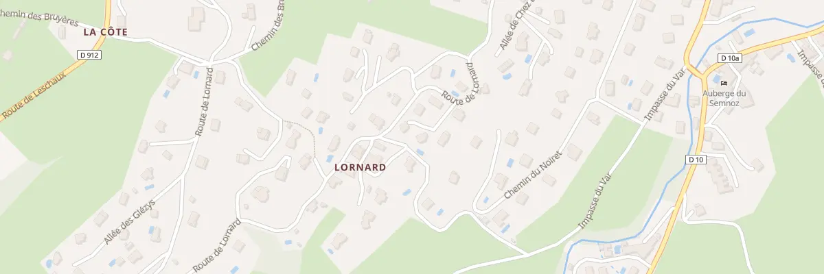 Plan du 741 Rte de Lornard à Saint-Jorioz