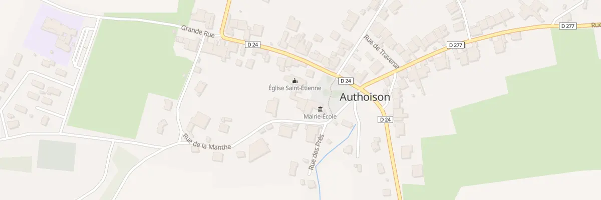 Plan du 1 Pl de la Mairie à Authoison