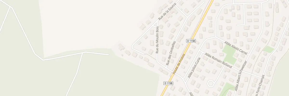 Plan du 23 Rue de la Source à Méréville