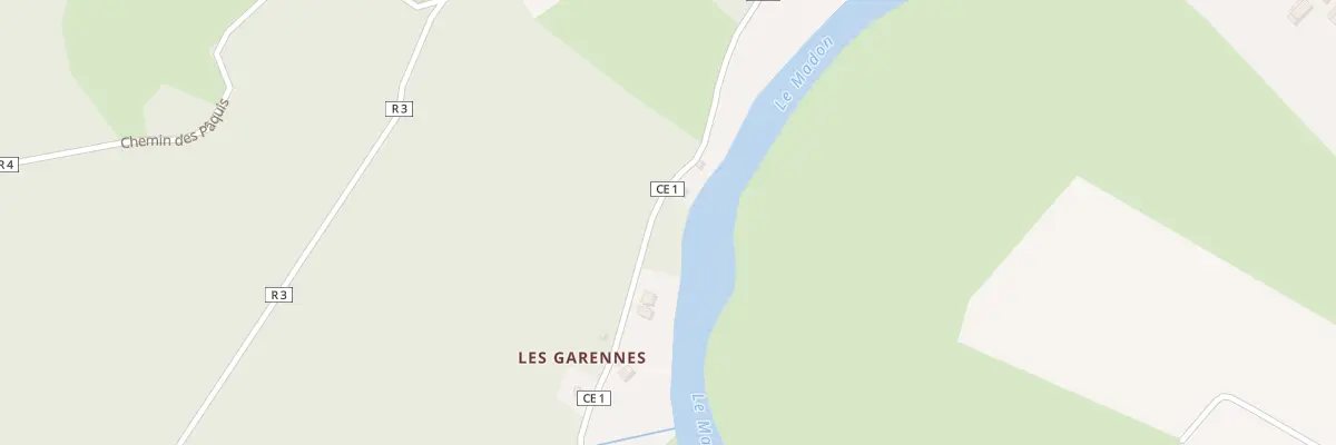 Plan du 5019 Les Maches à Pont-sur-Madon