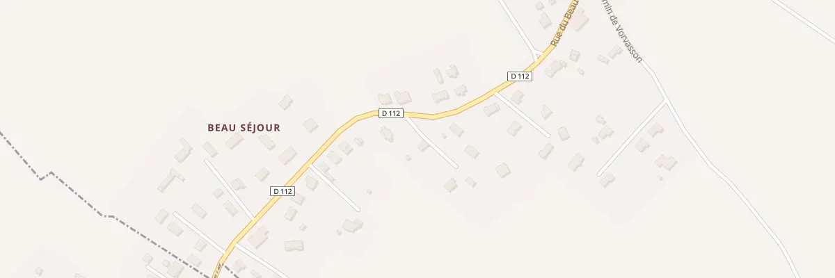 Plan du 29 Rue du Beau Séjour à Trépot