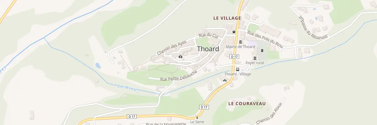 Plan du 165 Rue du Portail Maurel à Thoard
