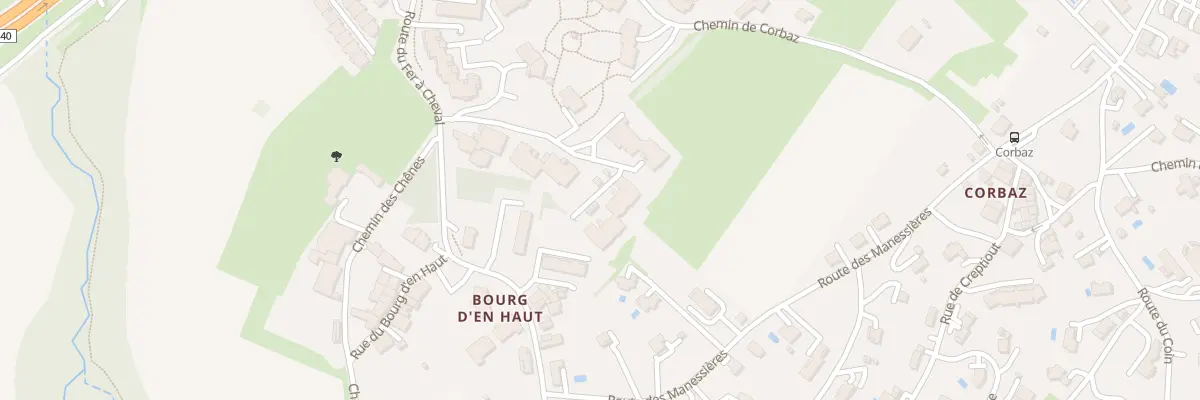 Plan du 249 Rte du Fer à Cheval à Collonges-sous-Salève