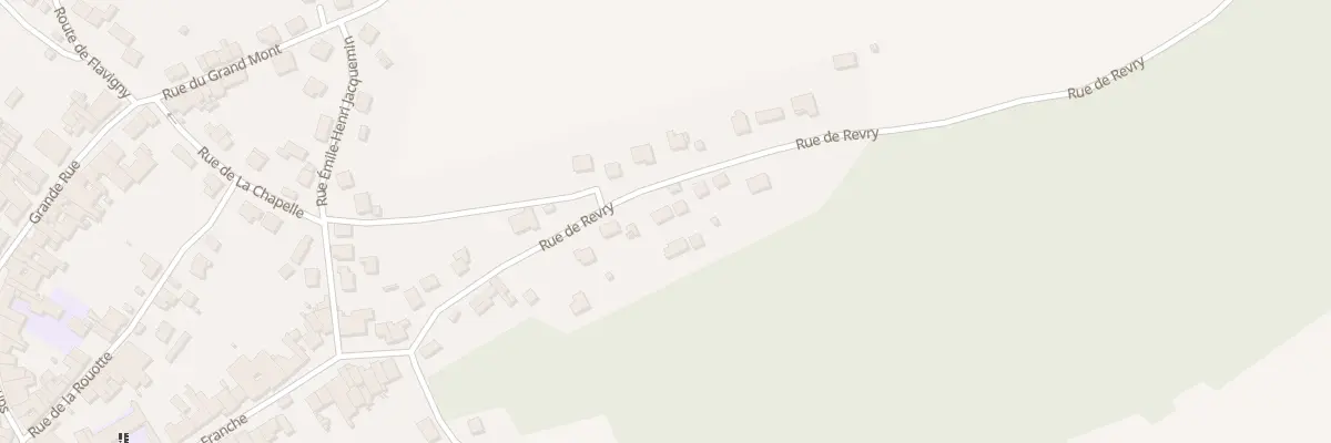 Plan du 8 Rue de Revry à Pulligny
