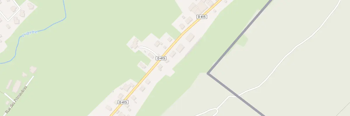 Plan du 3250 Rue de Franche-Comté à Bois-d’Amont