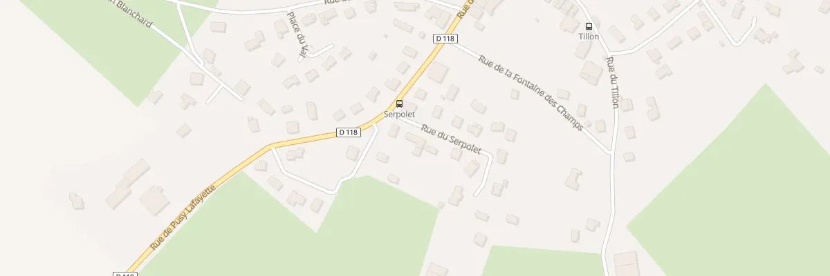 Plan du 2 Rue du Serpolet à Pusy-et-Épenoux