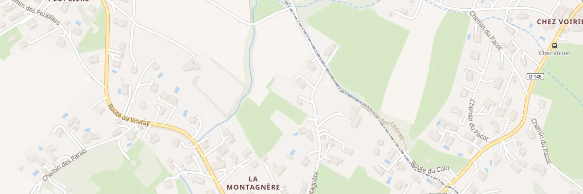 Plan du 313 Che de la Montagnière à Archamps