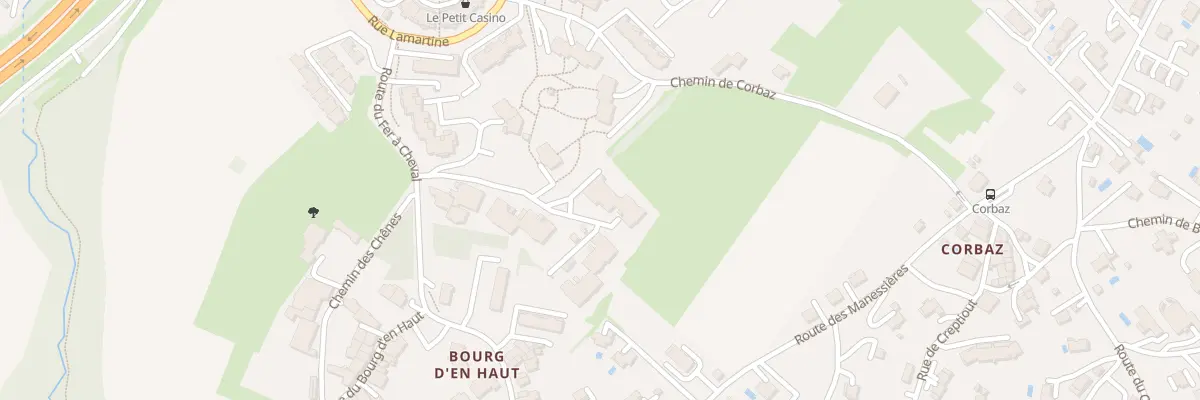Plan du 245 Rte du Fer à Cheval à Collonges-sous-Salève