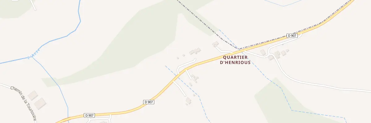 Plan du 1049 Rte d’Henrious à Bras-d’Asse