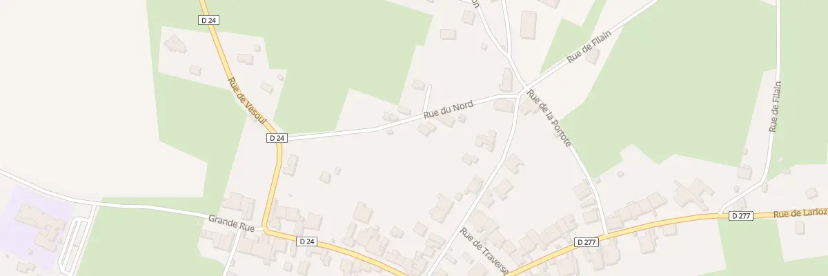 Plan du 6 Rue du Nord à Authoison