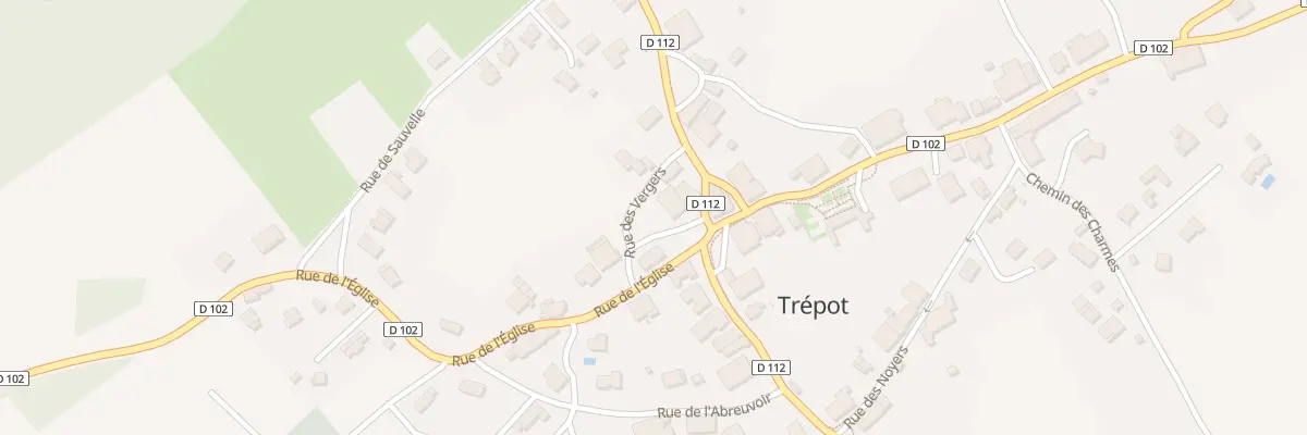 Plan de Au Village à Trépot