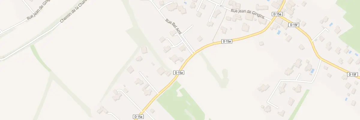 Plan du 1251 Rue Guy de Maupassant à Divonne-les-Bains