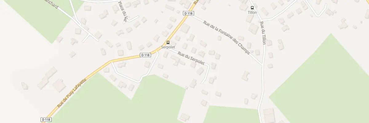 Plan du 4 Rue du Serpolet à Pusy-et-Épenoux