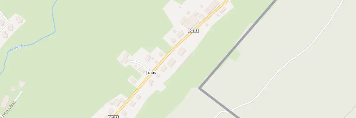 Plan du 3282 Rue de Franche-Comté à Bois-d’Amont
