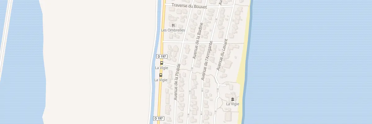 Plan du 84 Av de la Badine à Hyères
