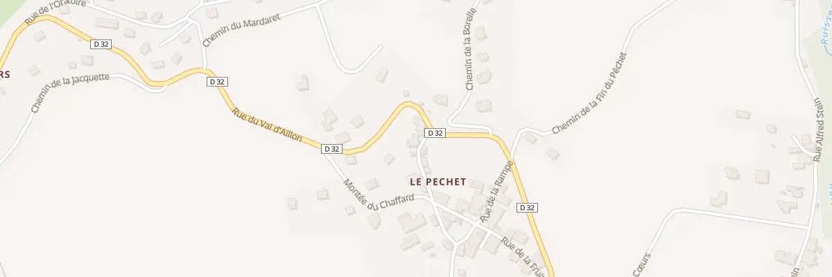 Plan du 65 Mte de l’Ouille à Saint-Pierre-d’Albigny