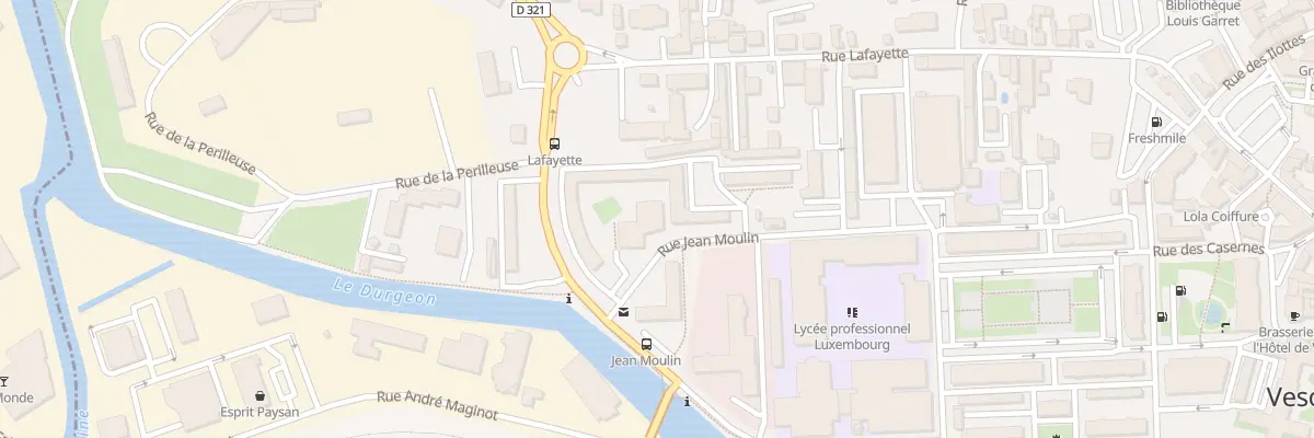 Plan du 3 Rue Jean Moulin à Vesoul