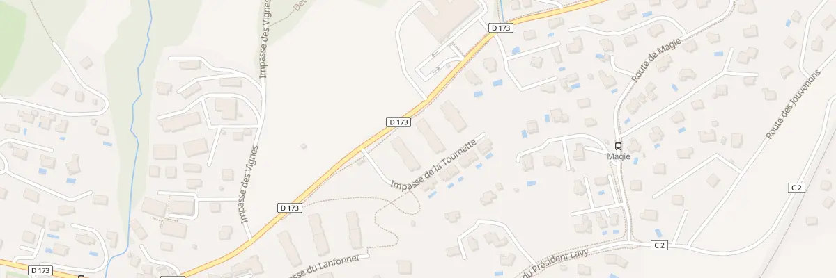 Plan du 75 Imp de la Tournette à Argonay