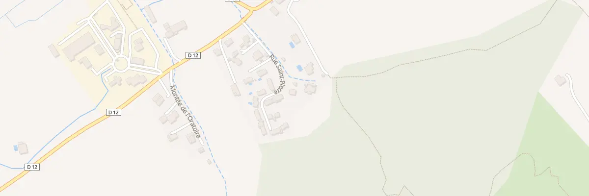 Plan du 7069 Saint Pierre au Chaffaut-Saint-Jurson