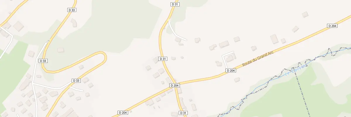 Plan du 74 Rte de la Charrière à Coise-Saint-Jean-Pied-Gauthier
