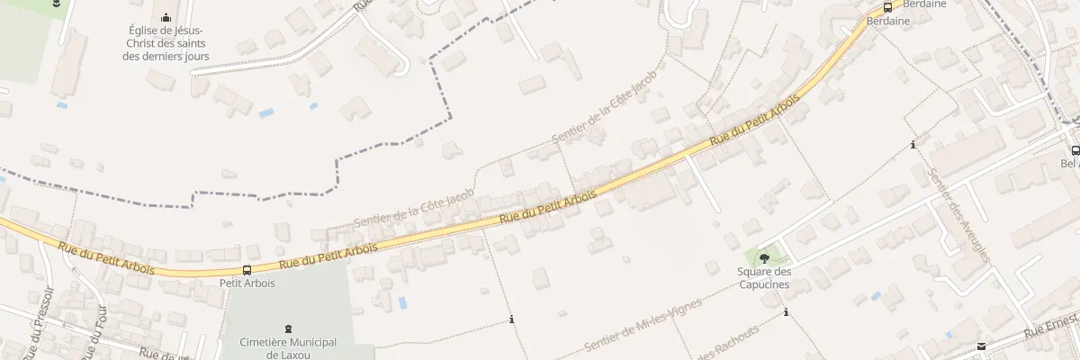 Plan du 103 Rue du Petit Arbois à Laxou