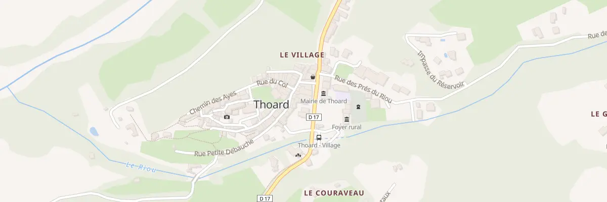 Plan du 211 Bd Paul Avignon à Thoard